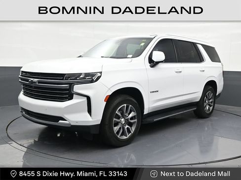Used 2022 Chevrolet Tahoe LT w/ LT Signature Package RWD image 1