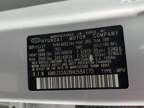 Used 2017 Hyundai Tucson Limited FWD image 15