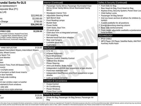 Used 2009 Hyundai Santa Fe GLS w/ Premium Pkg 3 FWD image 5