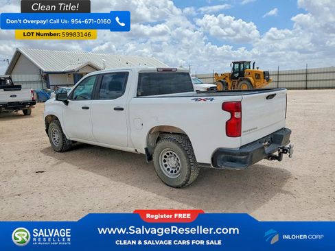 Used 2020 Chevrolet Silverado 1500 W/T w/ WT Value Package AWD/4WD image 3