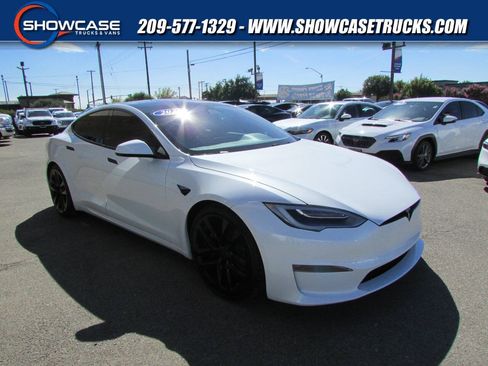 Used 2021 Tesla Model S Long Range AWD/4WD image 1