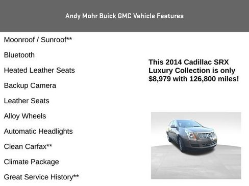Used 2014 Cadillac SRX Luxury FWD image 4