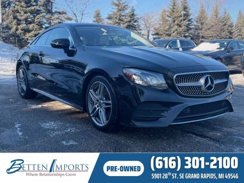 Used 2018 Mercedes-Benz E 400 4MATIC Coupe image 1