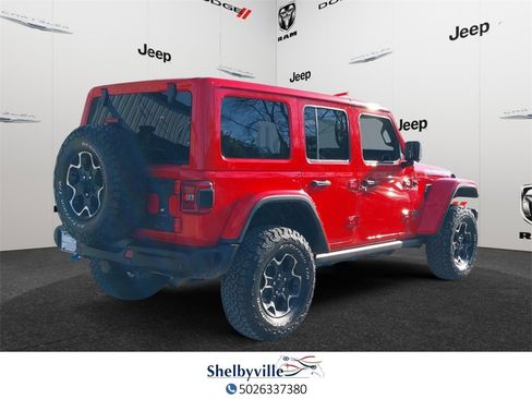 Used 2021 Jeep Wrangler Unlimited Rubicon 4xe w/ Steel Bumper Group image 4