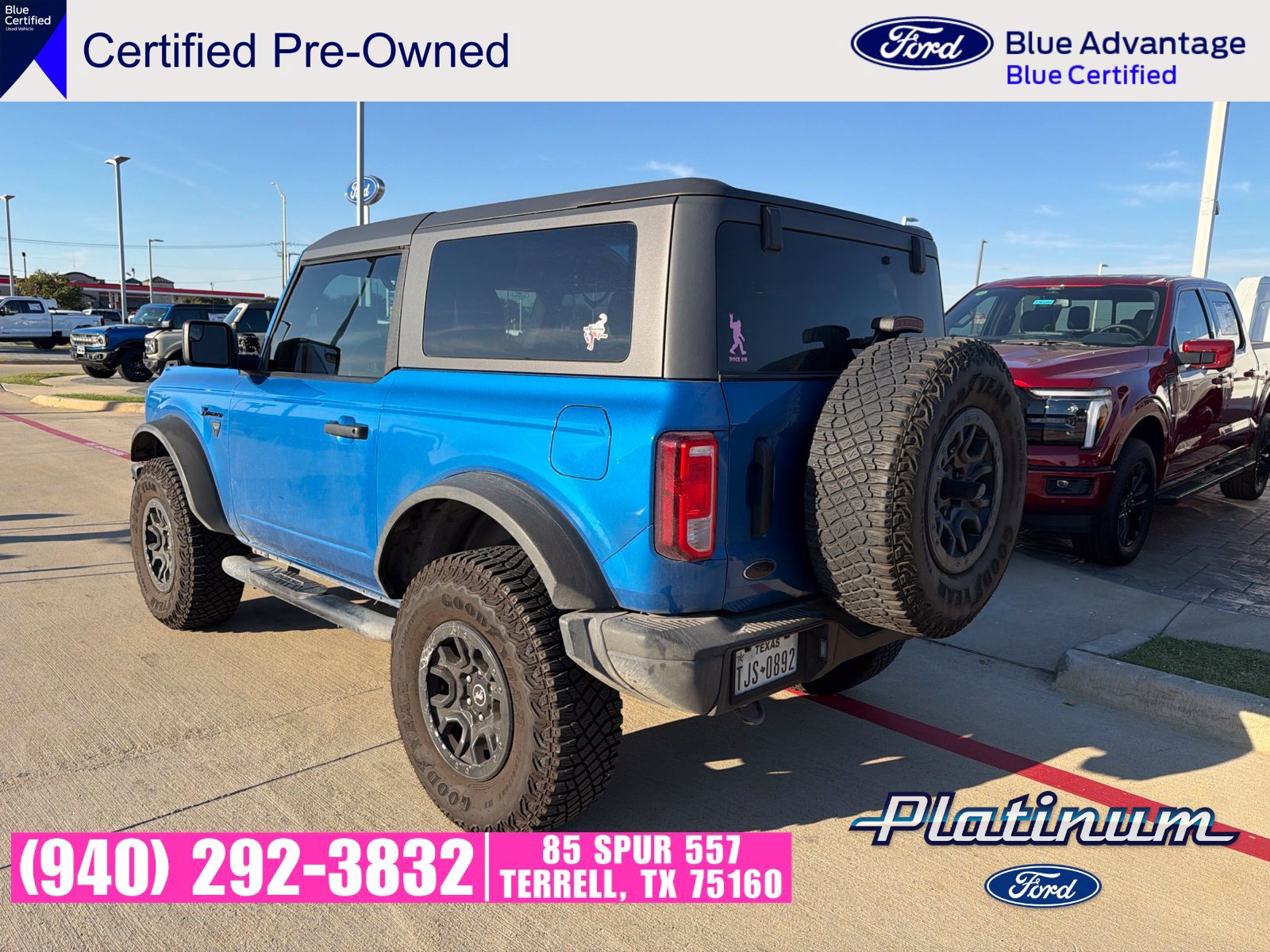 Used 2022 Ford Bronco Black Diamond w/ Sasquatch Package AWD/4WD image 8