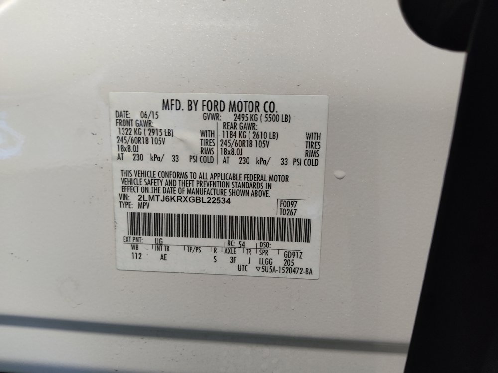 Used 2016 Lincoln MKX Select w/ Select Plus Package FWD image 33