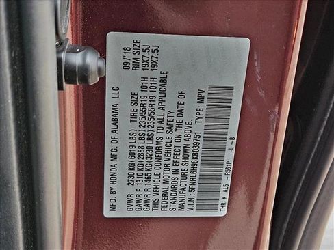 Used 2019 Honda Odyssey Elite image 28