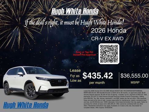 New 2026 Honda CR-V EX image 3