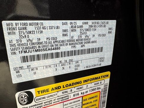 New 2025 Ford Expedition Platinum w/ Driver's Package image 32