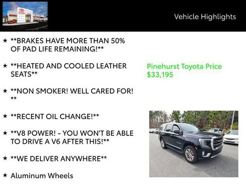 Used 2021 GMC Yukon SLT image 19