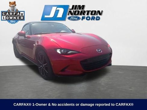 Used 2024 MAZDA MX-5 Miata Grand Touring w/ Weather Package RWD image 1