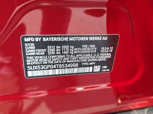 New 2026 BMW X3 xDrive30i w/ Convenience Package AWD/4WD image 37