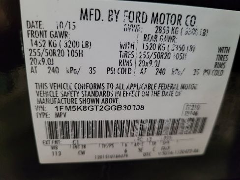 Used 2016 Ford Explorer Sport AWD/4WD image 33