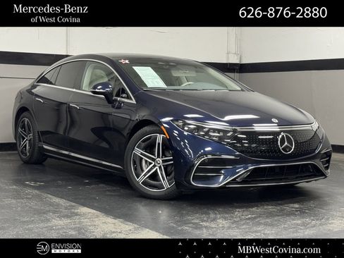 Used 2023 Mercedes-Benz EQS 580 4MATIC Sedan image 1