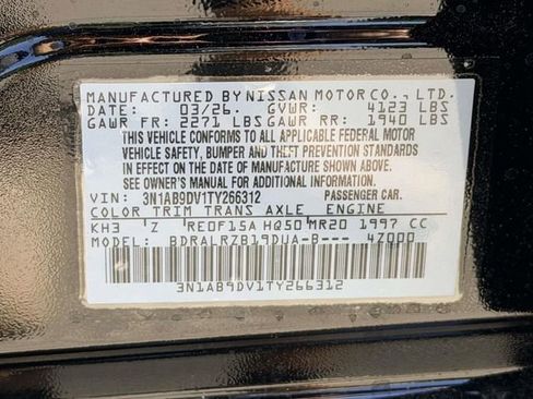 New 2026 Nissan Sentra SR w/ SR Premium Package FWD image 24
