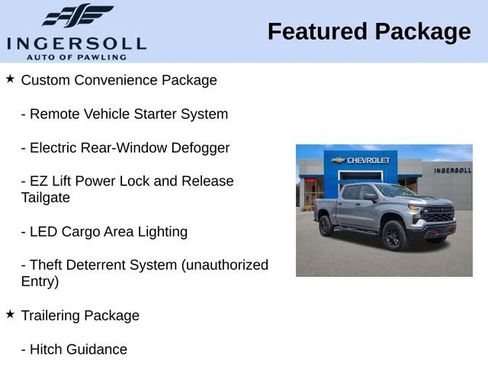 Used 2026 Chevrolet Silverado 1500 Custom Trail Boss AWD/4WD image 15