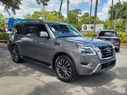 Used 2024 Nissan Armada Platinum w/ Captain's Chairs Package