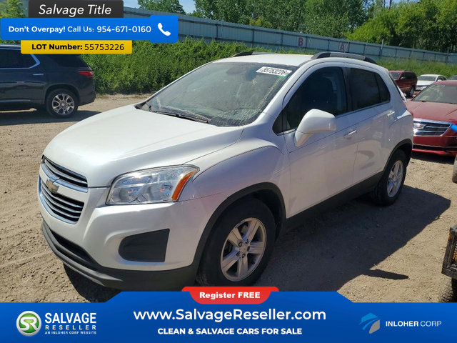 Used 2016 Chevrolet Trax LT w/ LT Convenience Package FWD image 1