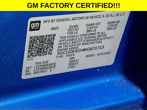 Used 2022 Chevrolet Silverado 1500 LT Trail Boss image 31