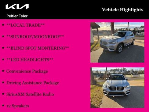 Used 2019 BMW X3 sDrive30i w/ Convenience Package image 12