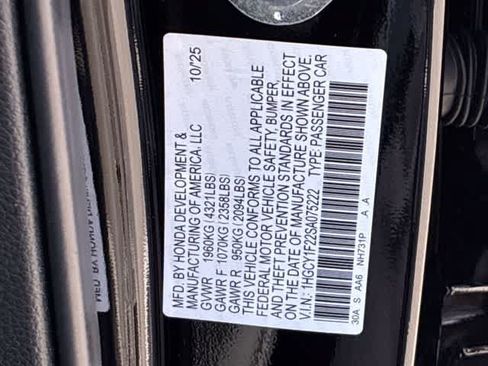 Used 2025 Honda Accord LX image 37