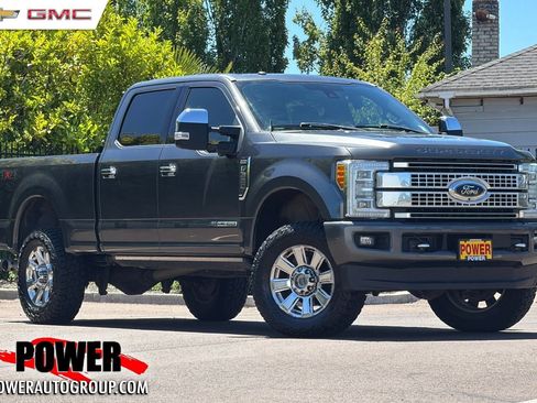 Used 2017 Ford F350 Platinum w/ Platinum Ultimate Package AWD/4WD image 1