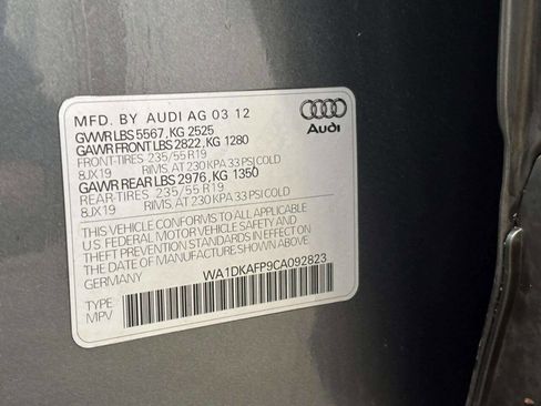 Used 2012 Audi Q5 3.2 Premium Plus AWD/4WD image 39
