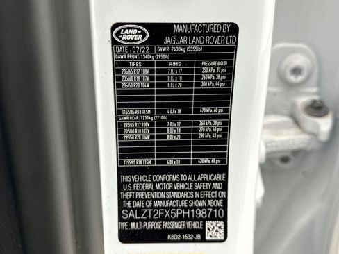 Used 2023 Land Rover Range Rover Evoque R-Dynamic S image 25