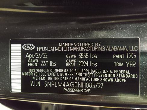 Used 2022 Hyundai Elantra SEL w/ Cargo Package FWD image 33