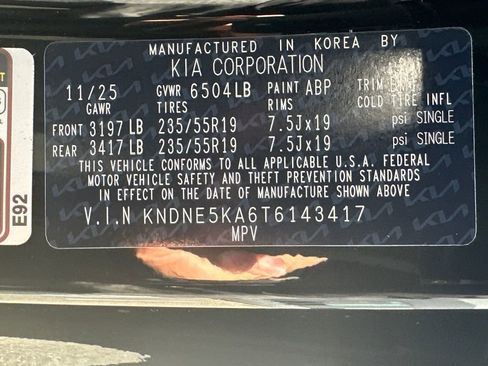 New 2026 Kia Carnival SX Prestige image 31