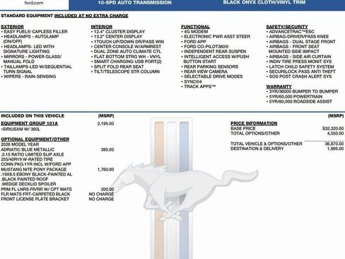 New 2026 Ford Mustang Coupe image 2