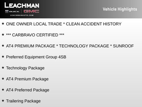 Certified 2023 GMC Sierra 1500 AT4 w/ AT4 Premium Package AWD/4WD image 7