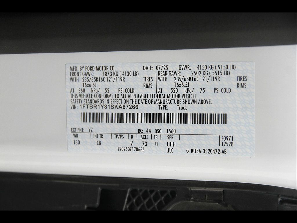 Used 2025 Ford Transit 250 Low Roof w/ Exterior Upgrade Package RWD image 20