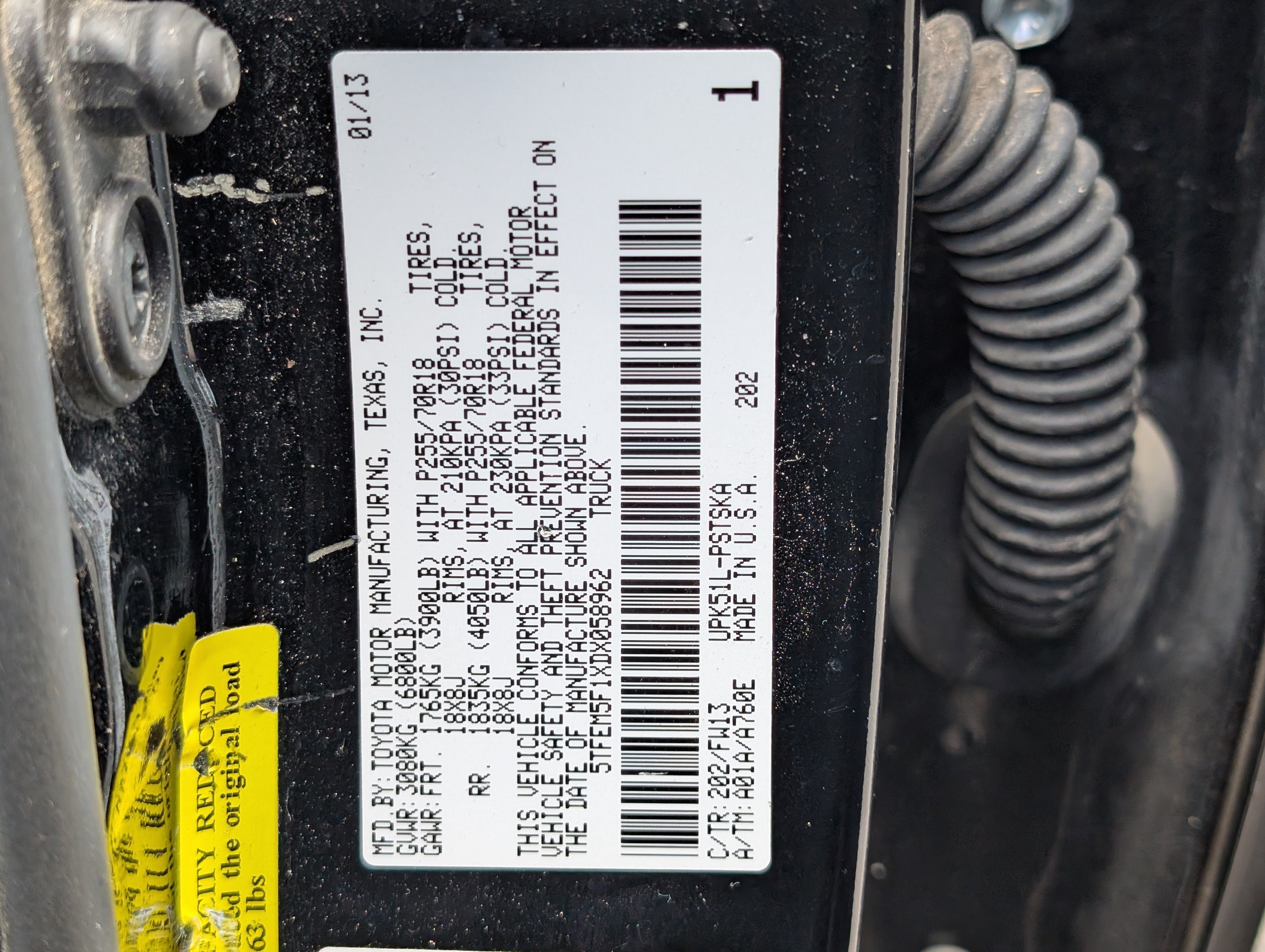 Used 2013 Toyota Tundra 2WD CrewMax w/ SR5 Pkg image 31