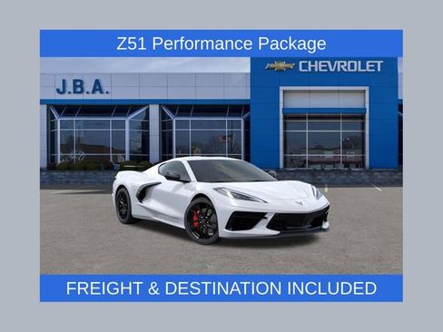 New 2026 Chevrolet Corvette Stingray Coupe w/ Z51 Performance Package RWD image 1