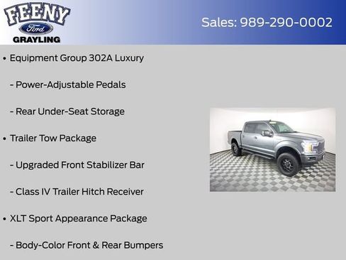 Used 2019 Ford F150 XLT w/ Equipment Group 302A Luxury image 12