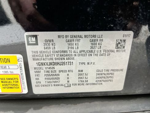 Used 2017 Chevrolet Traverse Premier AWD/4WD image 30