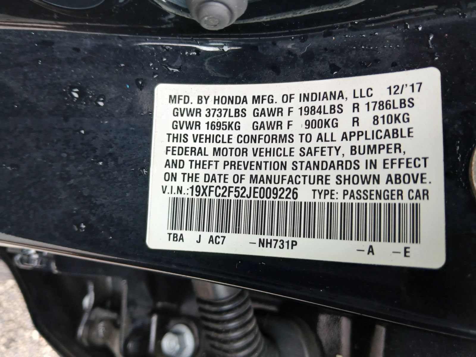 Used 2018 Honda Civic LX image 11