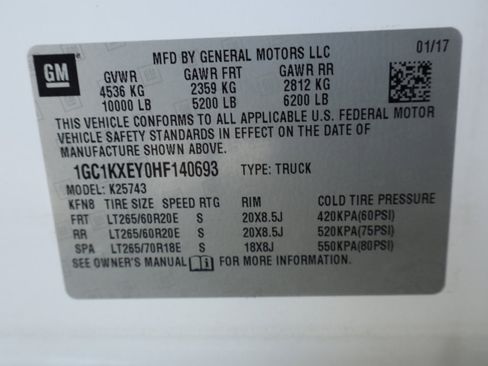 Used 2017 Chevrolet Silverado 2500 High Country w/ Duramax Plus Package image 51