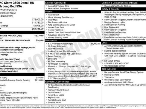 Used 2024 GMC Sierra 3500 Denali w/ Denali Reserve Package AWD/4WD image 16