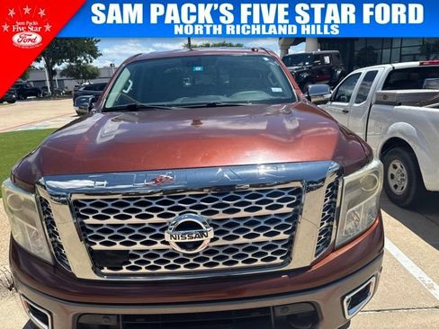 Used 2017 Nissan Titan Platinum Reserve AWD/4WD image 2