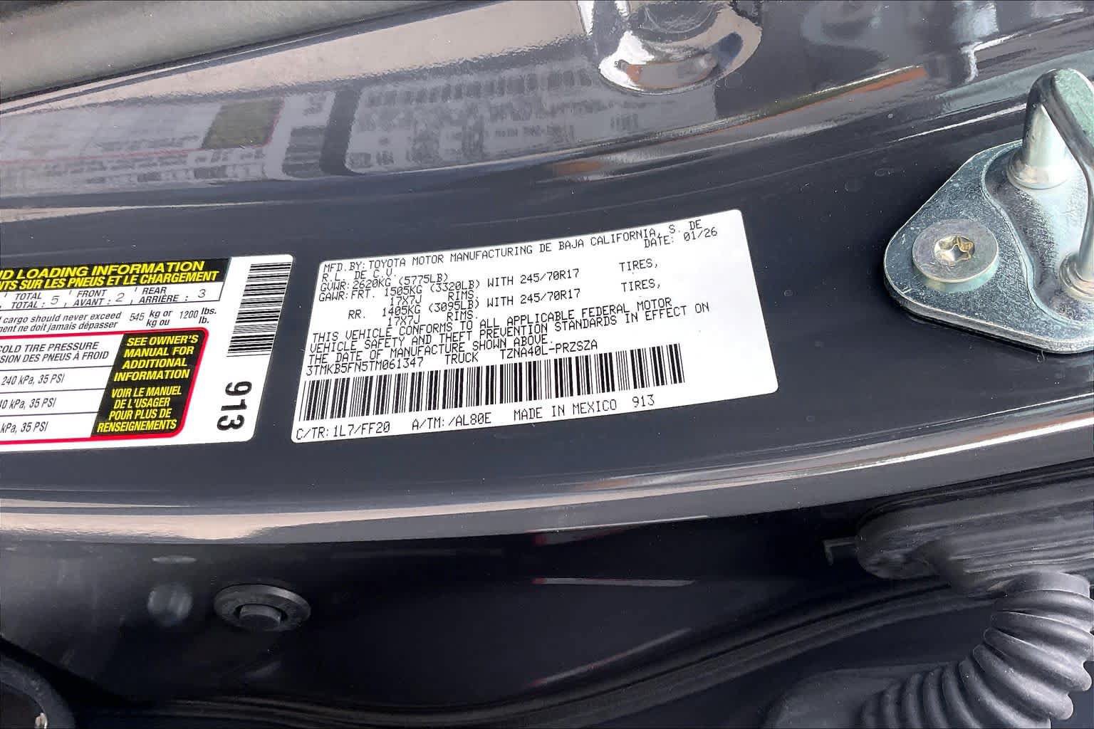 Used 2026 Toyota Tacoma SR5 RWD image 33