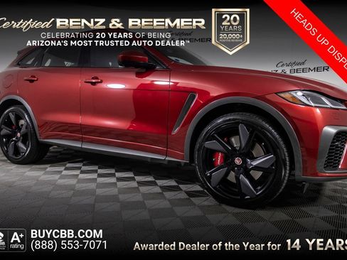 Used 2021 Jaguar F-PACE SVR AWD/4WD image 1
