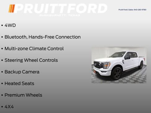 Used 2023 Ford F150 XLT w/ Equipment Group 302A High image 31