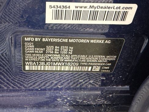 Used 2021 BMW 530i xDrive w/ Convenience Package image 22