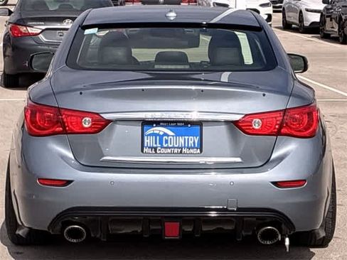 Used 2016 INFINITI Q50 Red Sport 400 image 5