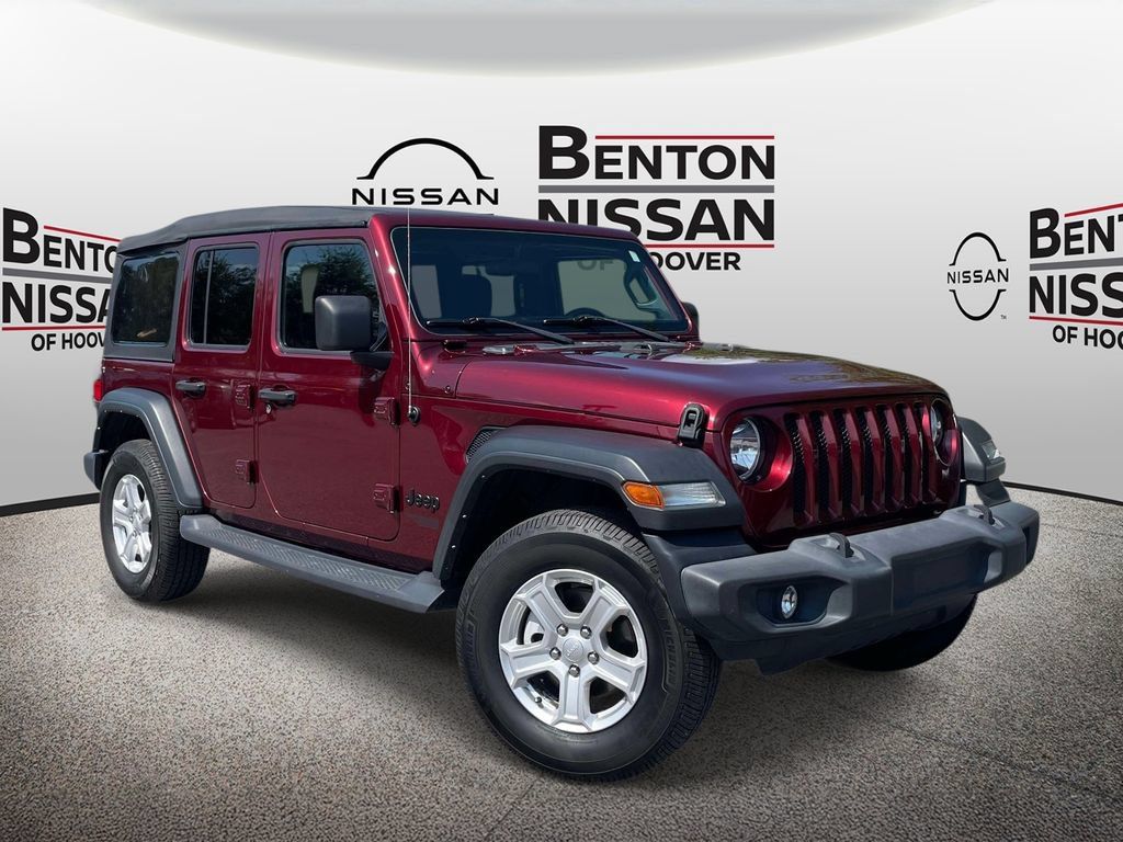 Used 2021 Jeep Wrangler Unlimited Sport AWD/4WD image 1