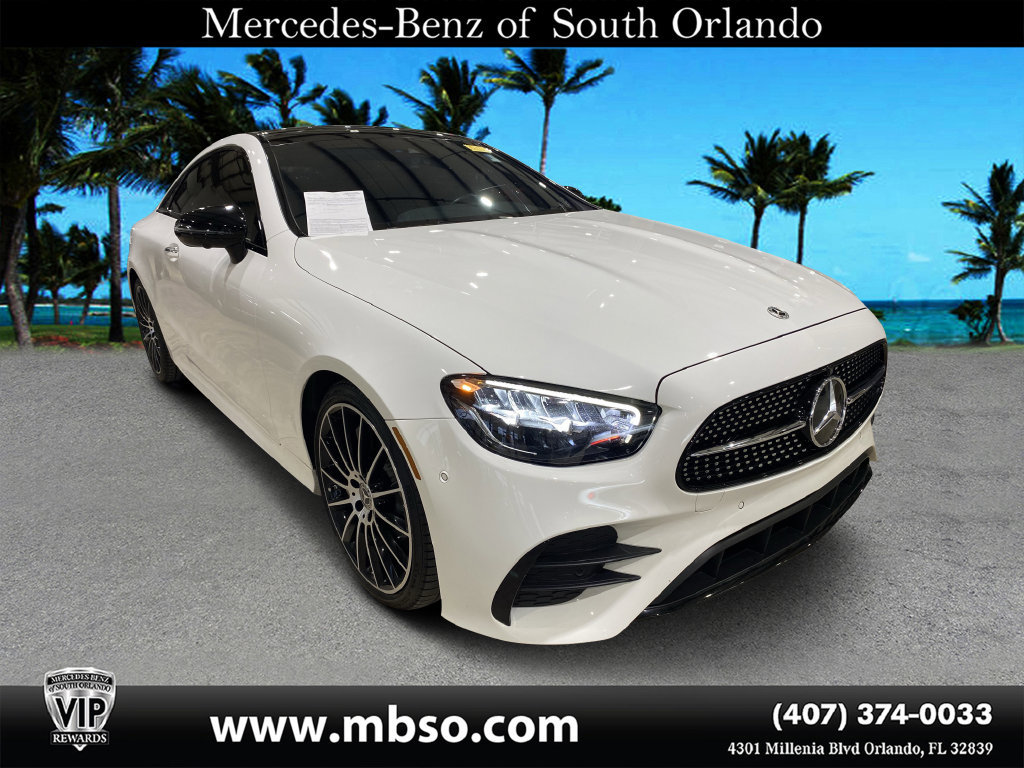 Certified 2022 Mercedes-Benz E 450 Coupe image 1