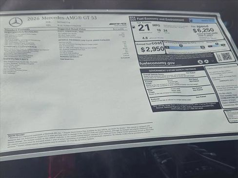 New 2026 Mercedes-Benz AMG GT 53 image 17
