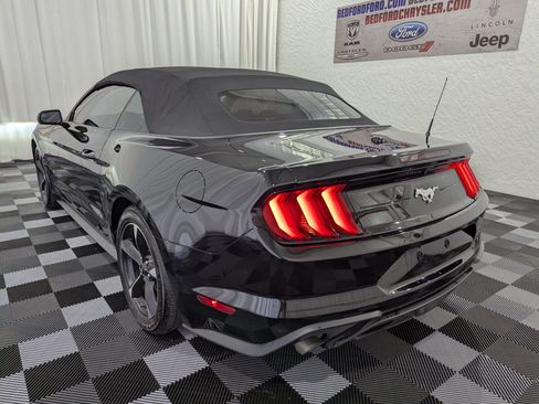 Used 2019 Ford Mustang Convertible w/ Ford Safe & Smart Package RWD image 9
